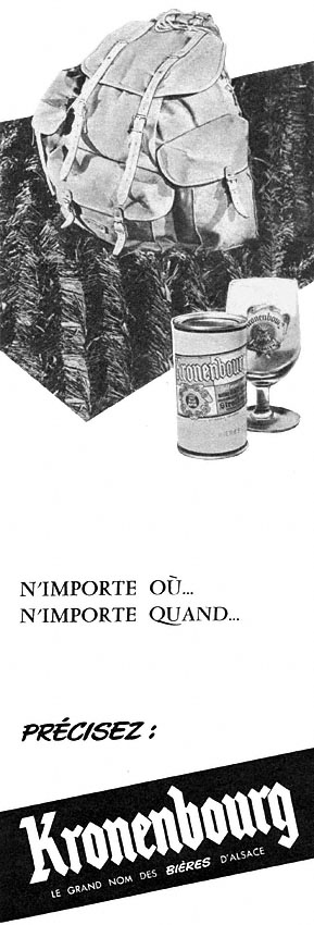 Marque Kronenbourg 1955