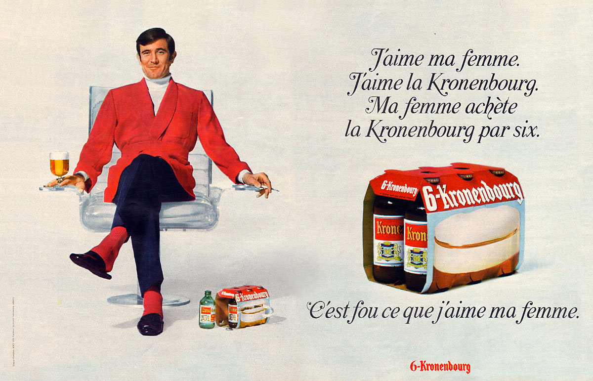 Publicit� Kronenbourg 1968