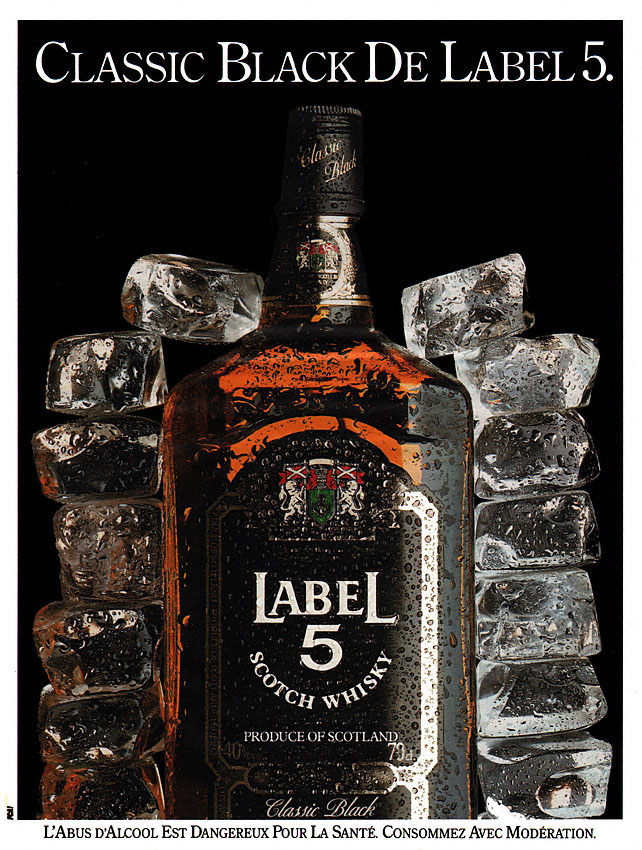 Publicit� Label 5 1991