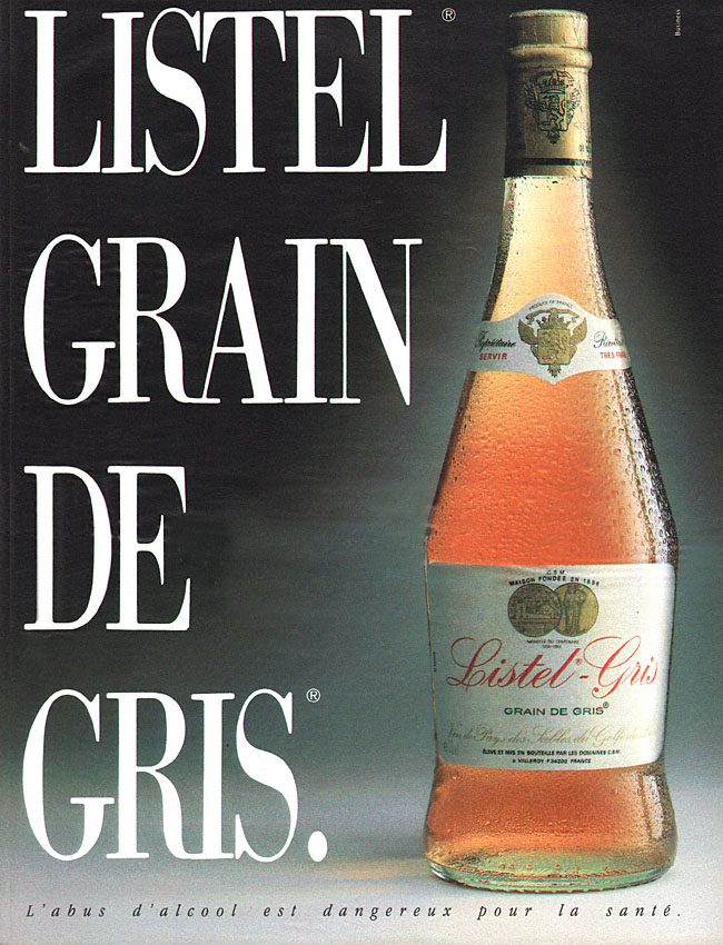 Publicit� Listel 1991