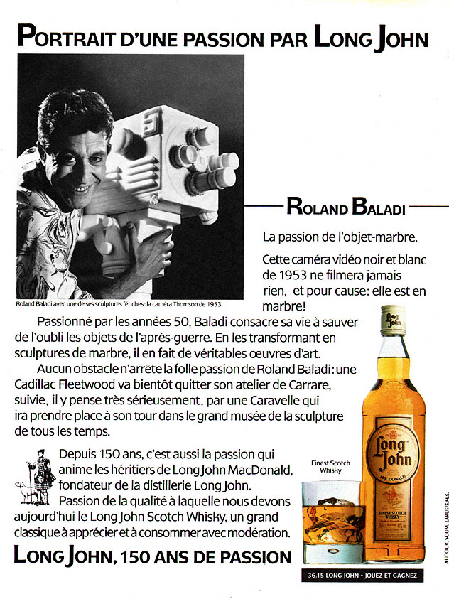 Publicit� Long John 1988