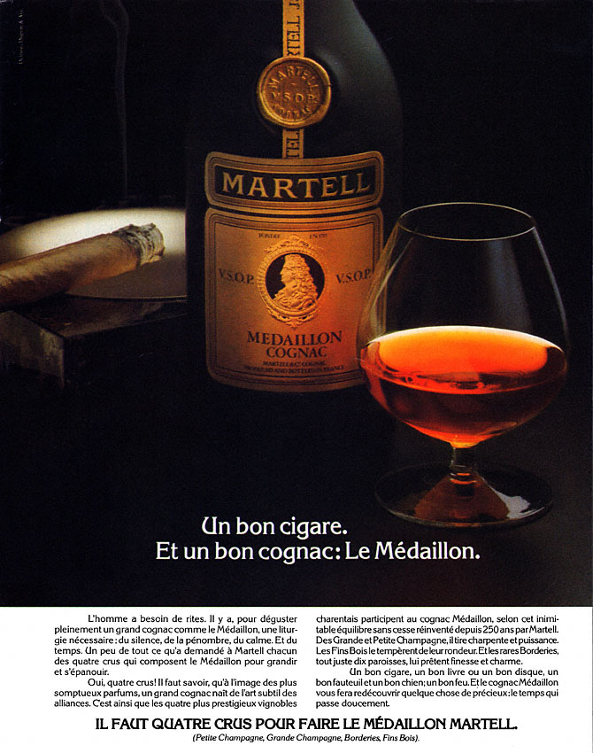 Publicit� Martell 1978