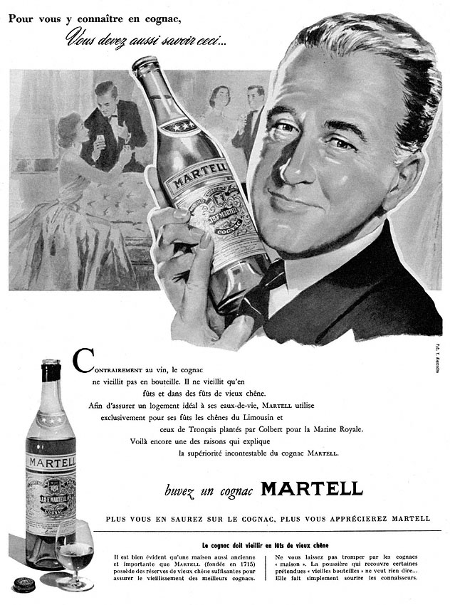 Marque Martell 1958