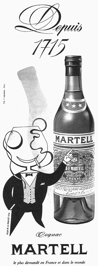 Marque Martell 1959