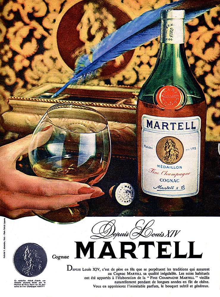 Marque Martell 1960