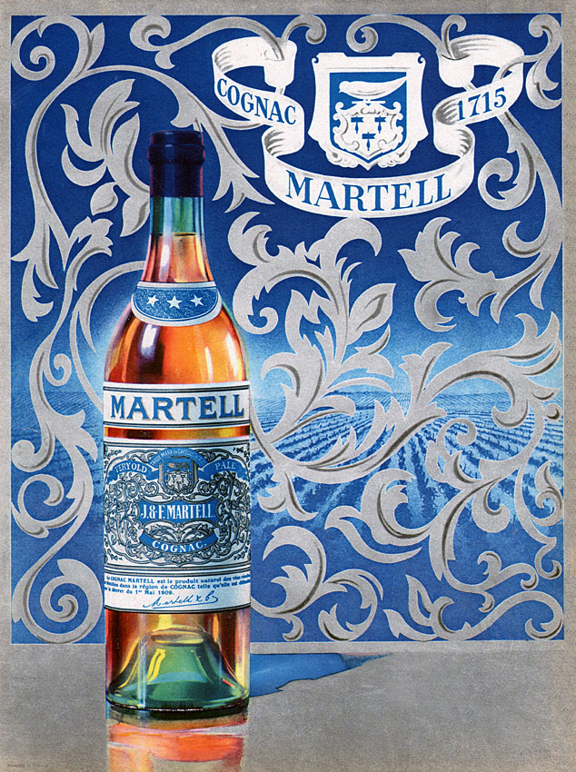 Marque Martell 1950