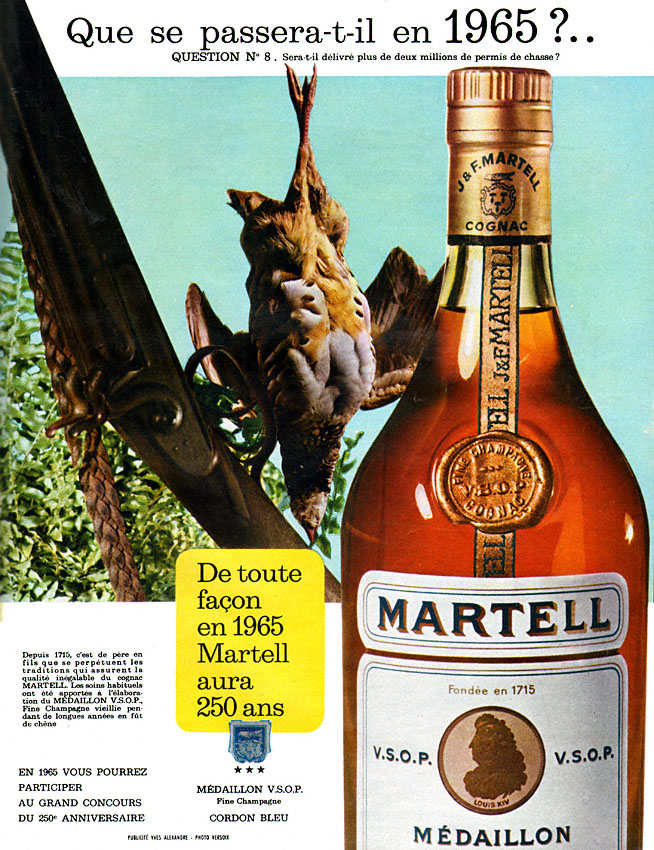 Marque Martell 1964