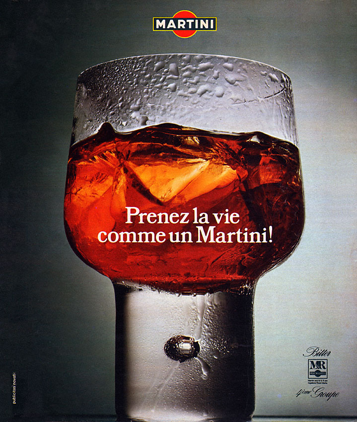 Publicit� Martini 1975