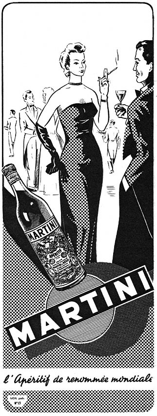 Publicit� Martini 1952