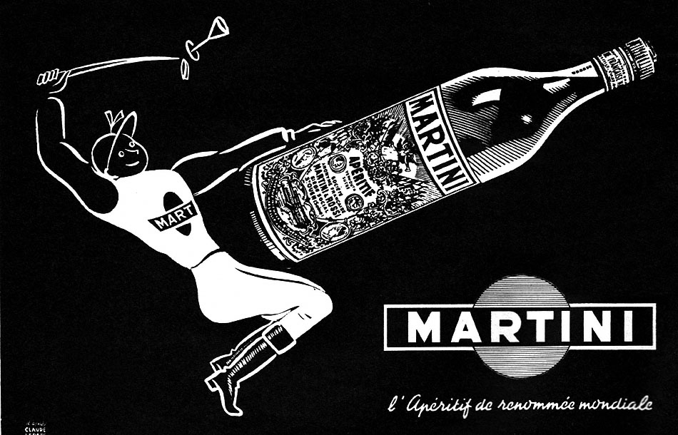 Publicit� Martini 1953