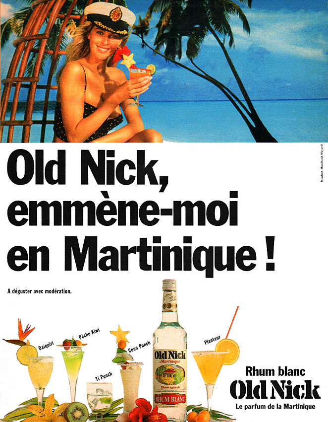 Publicit� Old nick 1988