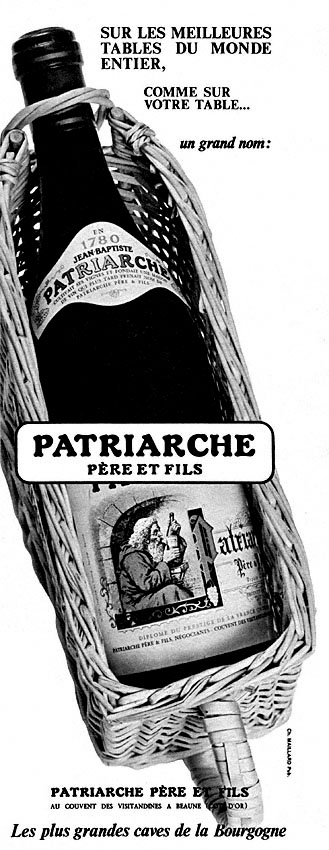 Publicit� Patriarche 1970