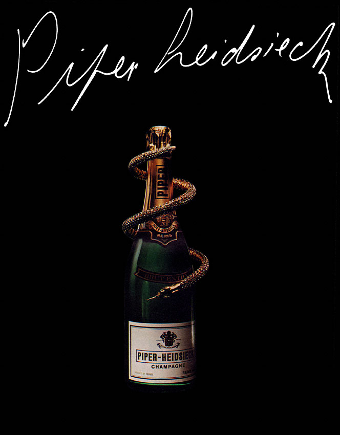 Publicit� Piper Heidsieck 1981