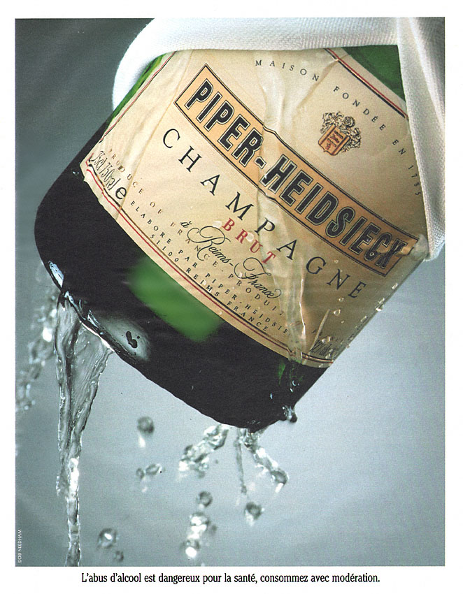 Publicit� Piper Heidsieck 1991