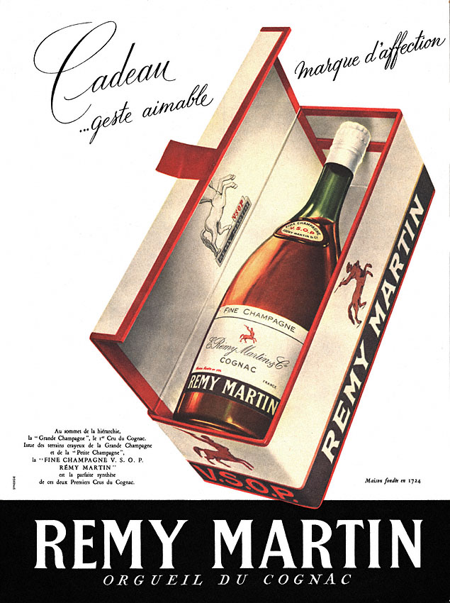 Marque Remy Martin 1951