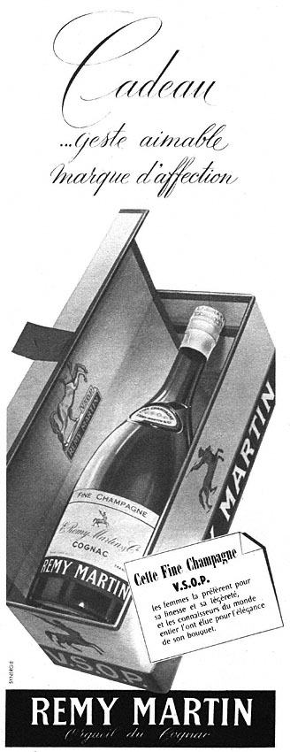 Marque Remy Martin 1953