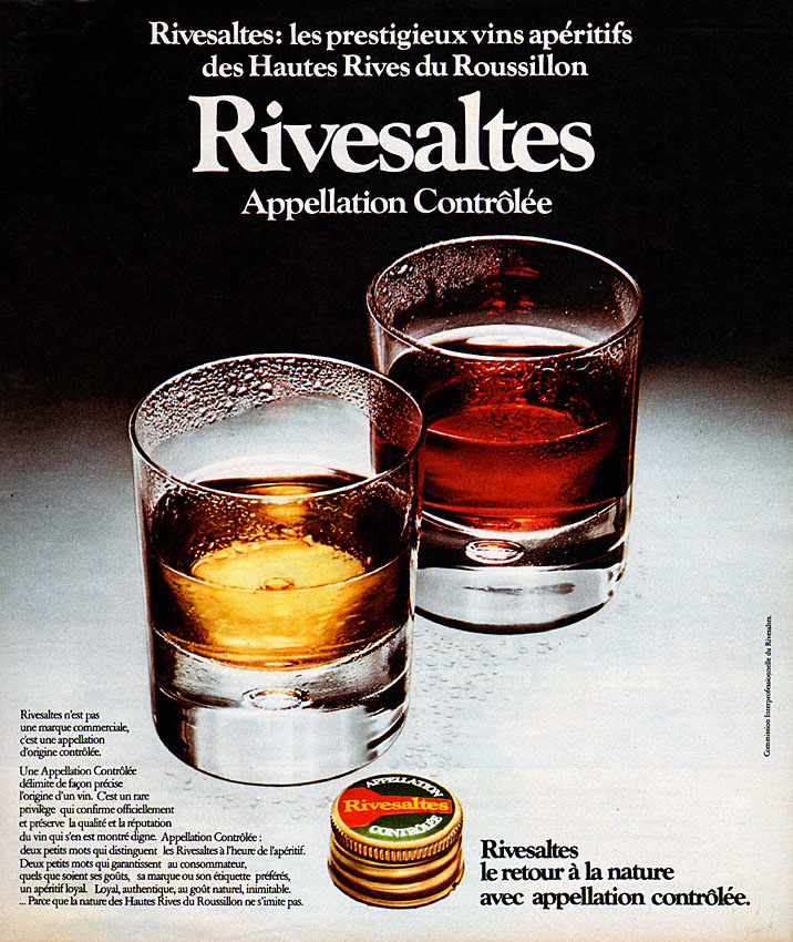 Marque Rivesaltes 1974