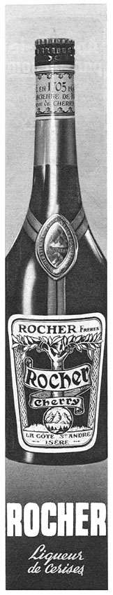 Publicit� Rocher 1955