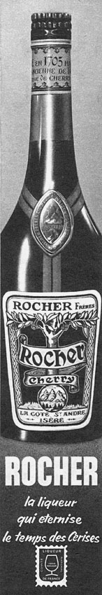 Publicit� Rocher 1960