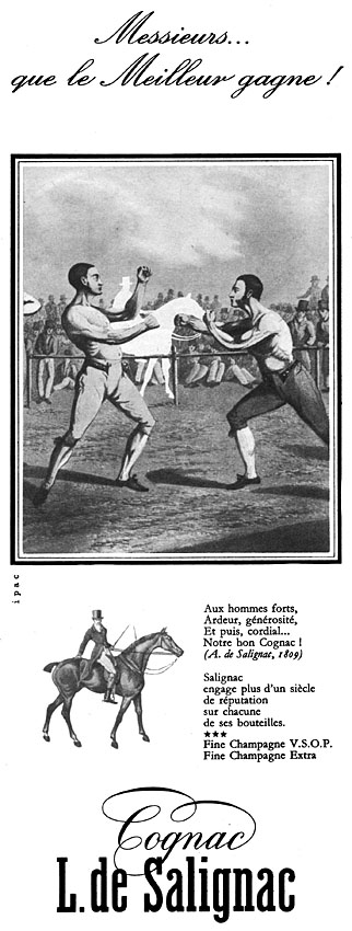 Publicit� Salignac 1957