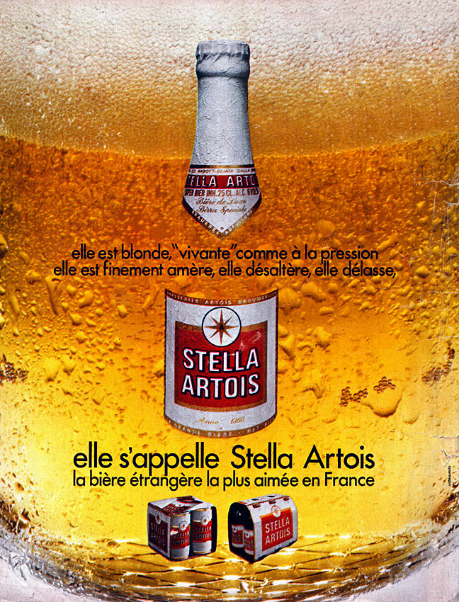 Marque Stella Artois 1972