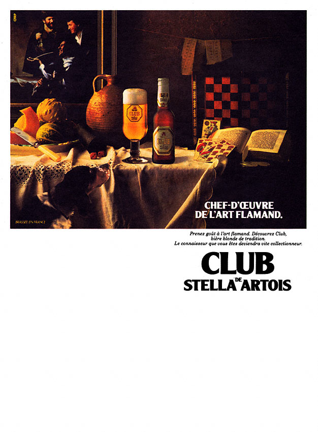 Publicit� Stella Artois 1984
