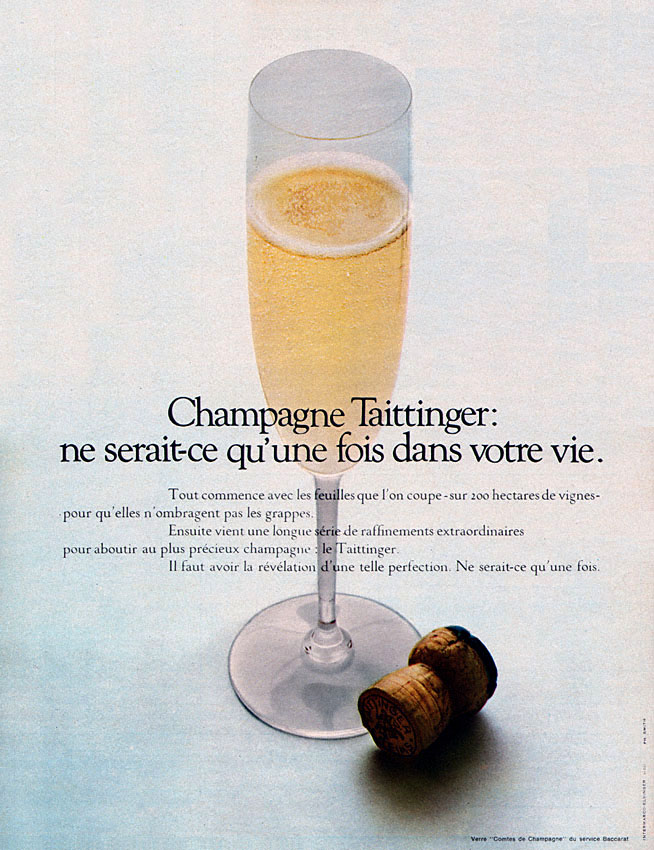 Marque Taittinger 1970