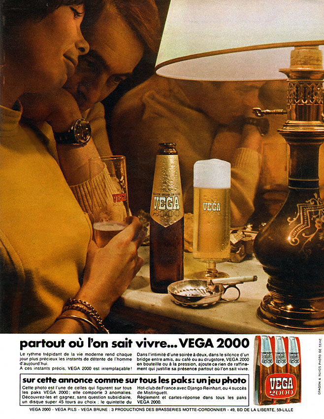 Publicit� Vega 1970