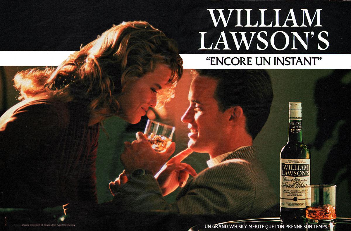 Publicit� William Lawson 1990