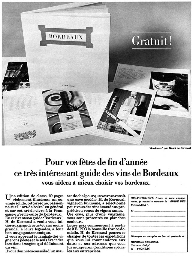 Marque ZxDivers Vins 1970