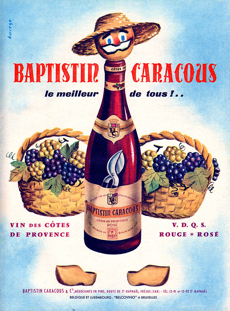 Marque ZxDivers Vins 1960