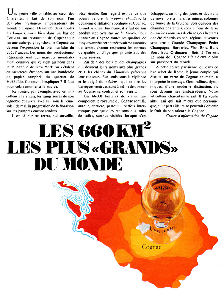 Publicit� Divers 1968