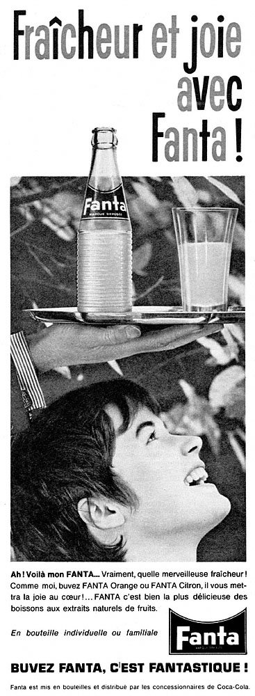 Publicit� Fanta 1962