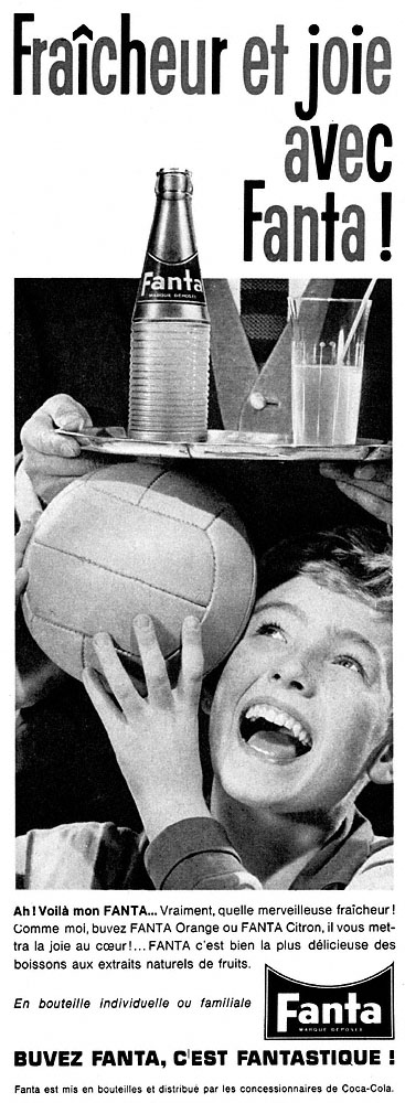 Publicit� Fanta 1962