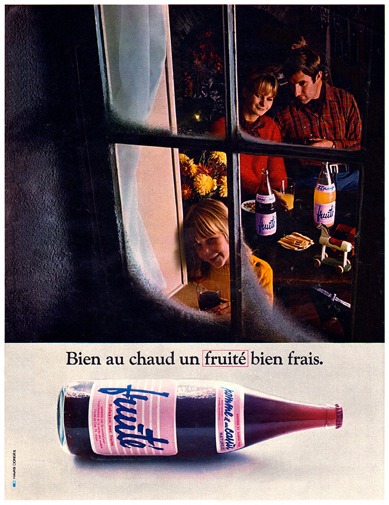 Publicit� Fruite 1968