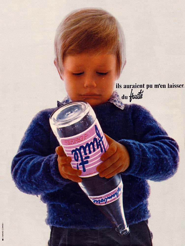 Publicit� Fruite 1968