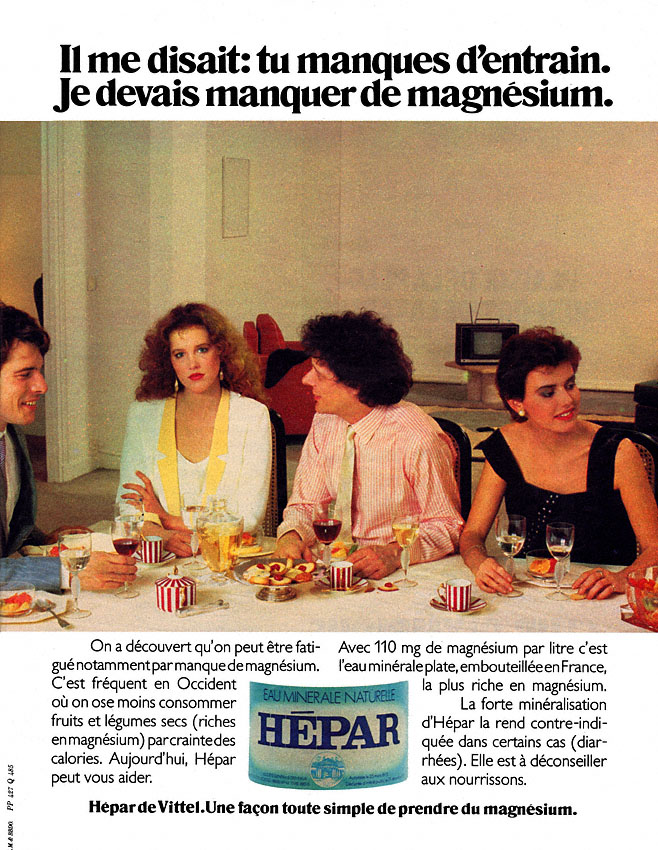 Publicit� Hepar 1984