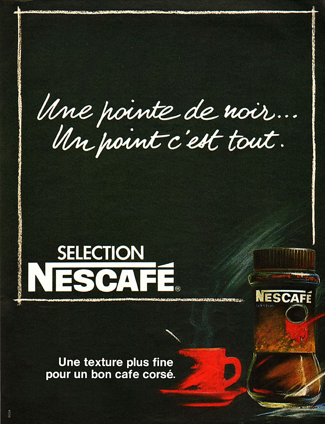 Marque Nescaf� 1984