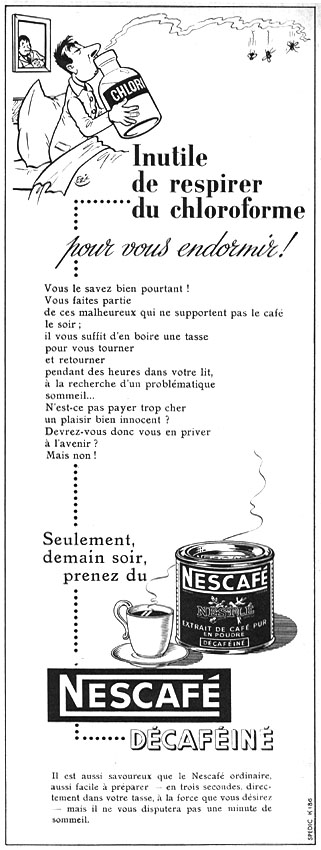 Marque Nescaf� 1954