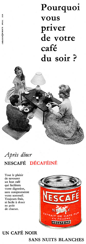 Marque Nescaf� 1959