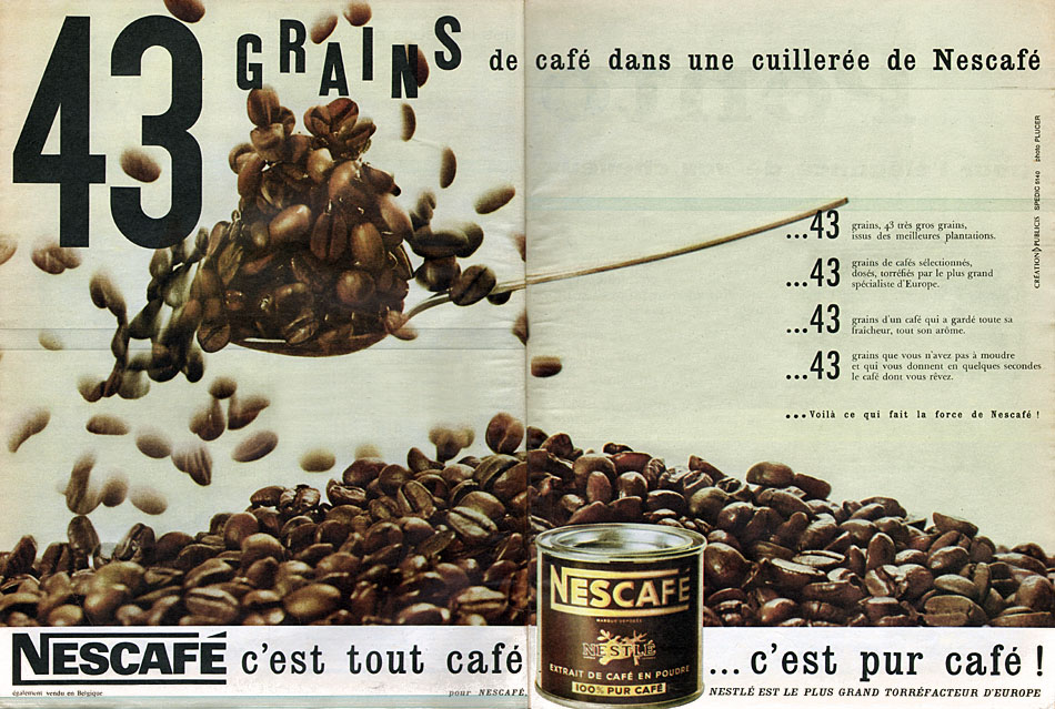 Marque Nescaf� 1961