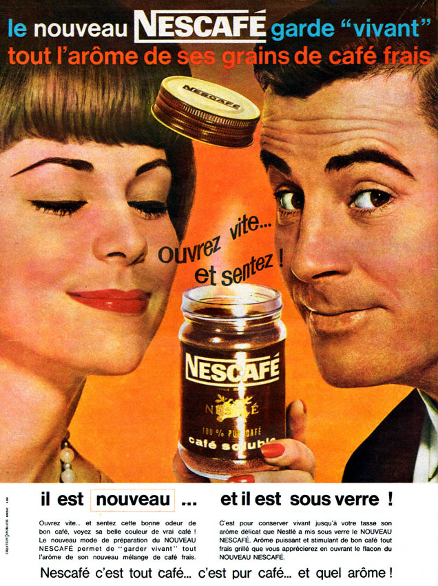 Marque Nescaf� 1962