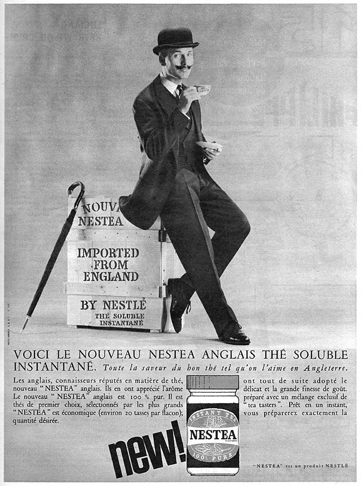 Publicit� Nestea 1962