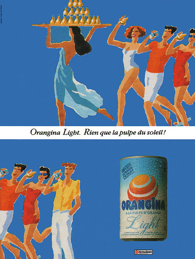 Marque Orangina 1990