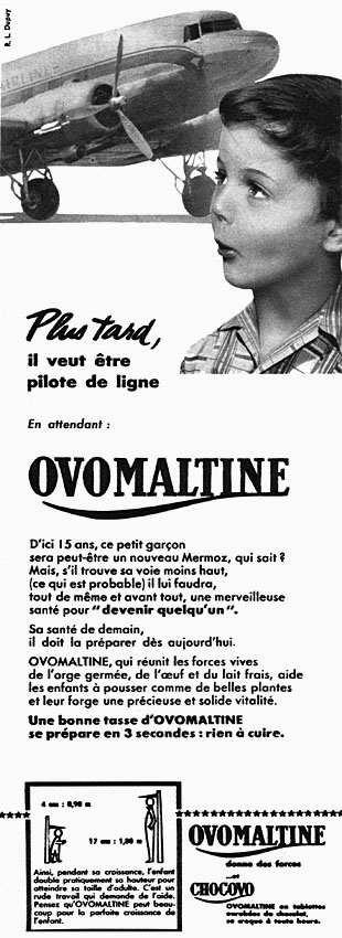 Marque Ovomaltine 1955