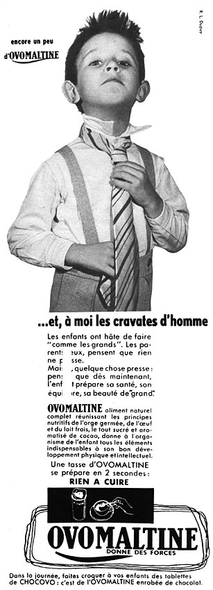 Marque Ovomaltine 1956