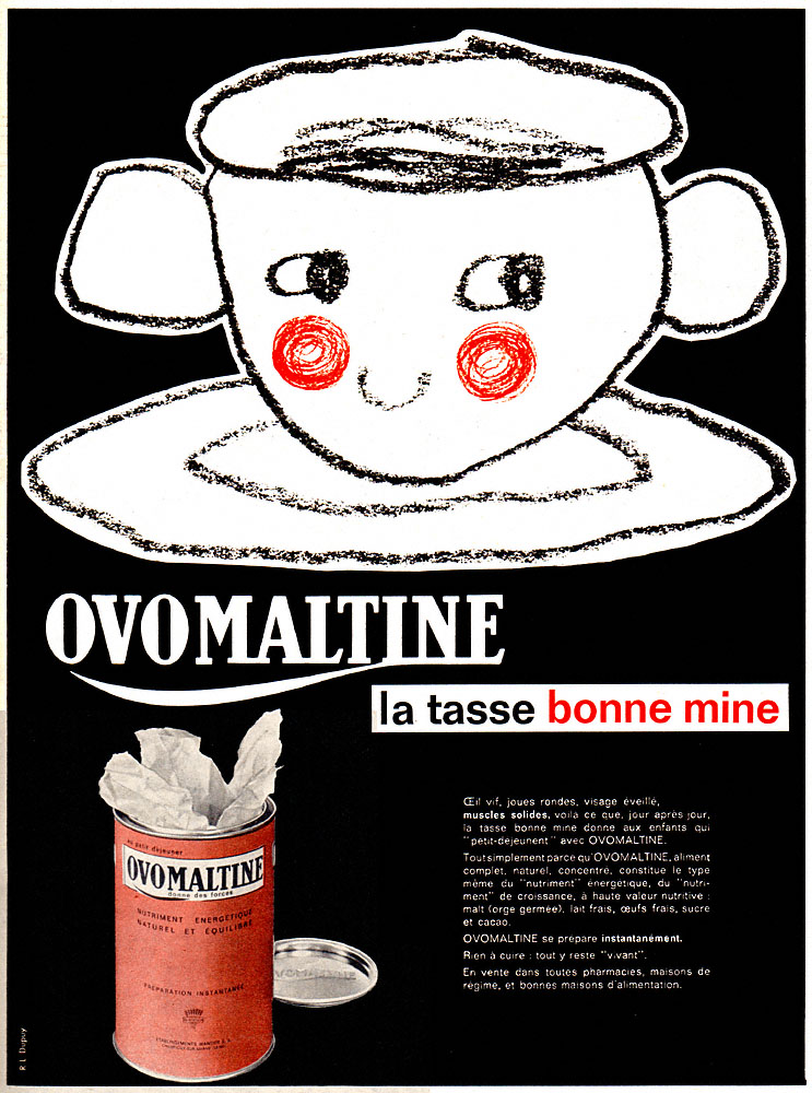 Marque Ovomaltine 1960