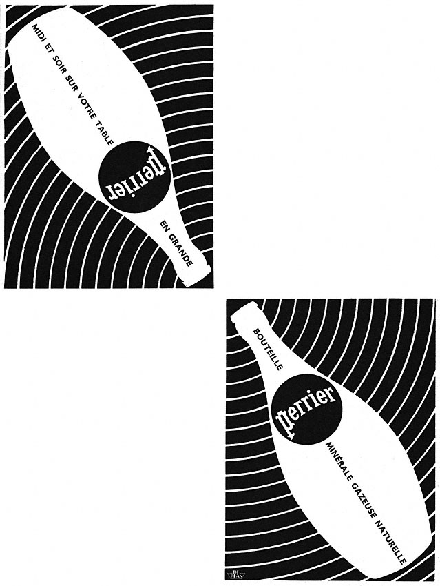 Publicit� Perrier 1952