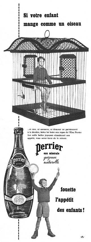 Publicit� Perrier 1953