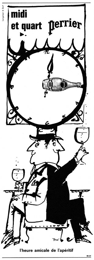 Publicit� Perrier 1965